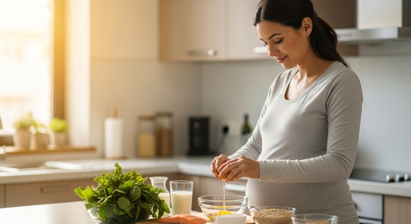 Choline in pregnancy food sources for healthy nutrition