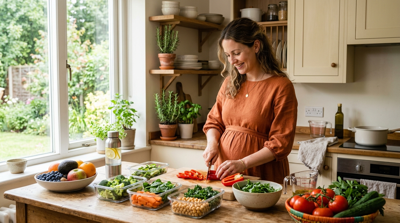 microplastics and pregnancy with safer food storage choices