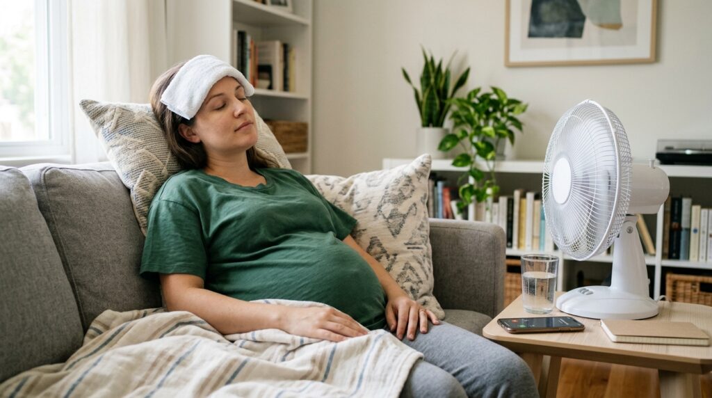 warning signs of heat illness during pregnancy and when to call provider