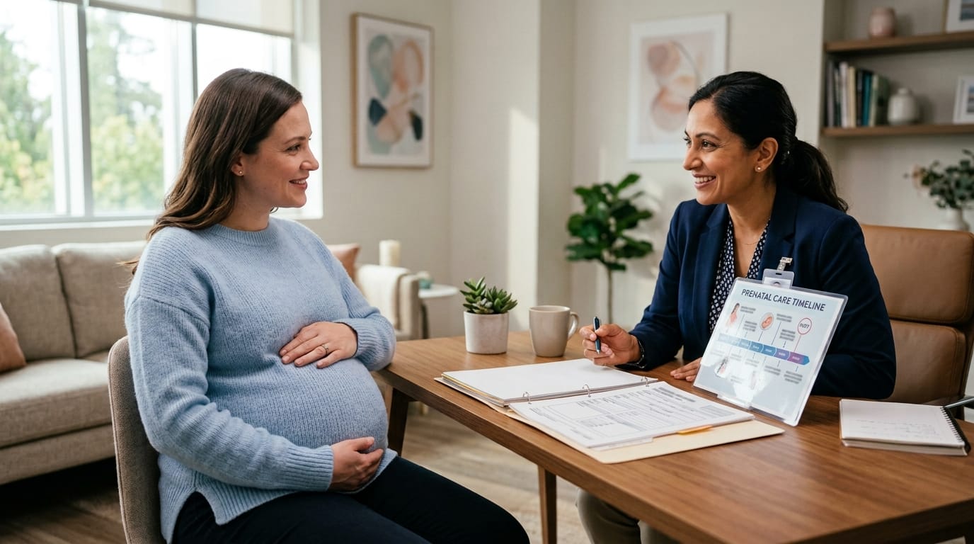NIPT pregnancy 2026 blood test consultation during early prenatal care