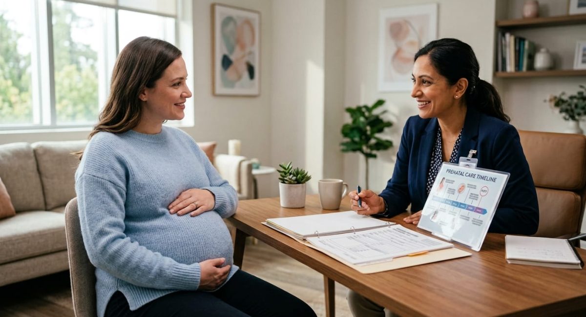 NIPT pregnancy 2026 blood test consultation during early prenatal care