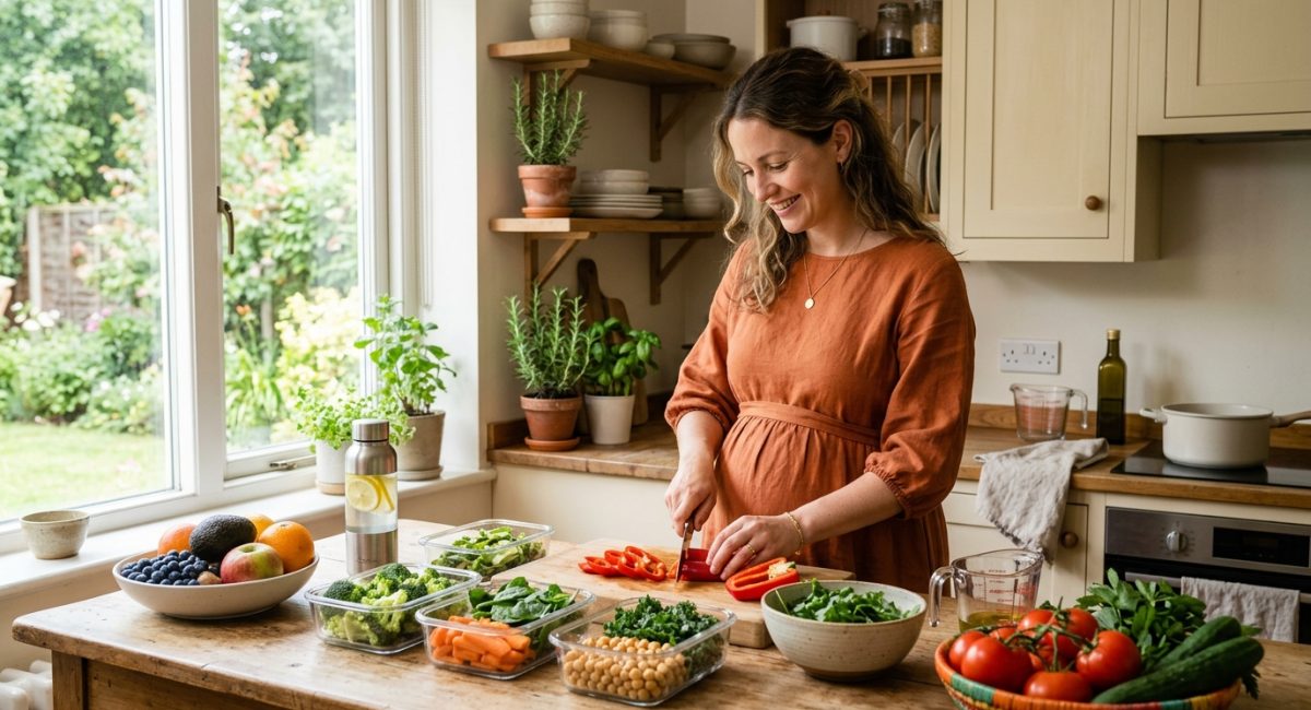 microplastics and pregnancy with safer food storage choices